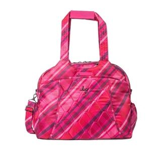 Lug Pontoon in Berry Plaid